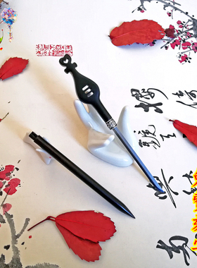 琵琶藏剑簪手工木簪刀簪头饰发簪中刀防身拆信拆快递送女生礼物