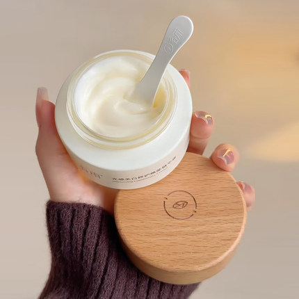 谷雨小奶罐面霜7g小样提亮保湿补水滋润精华霜修护霜光感面霜15克