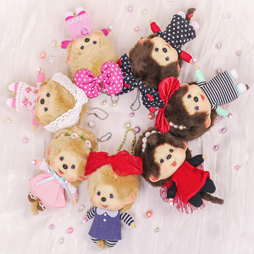 Monchhichi公仔娃娃挂件