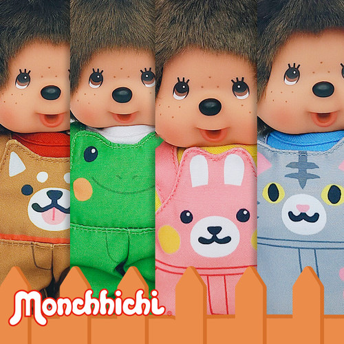 Monchhichi萌趣趣可爱毛绒公仔