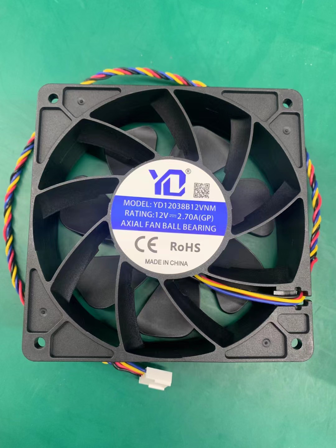 YD12038-6000B 12V 2.7A M3 L3+S7 S9i S11 A3暴力风扇