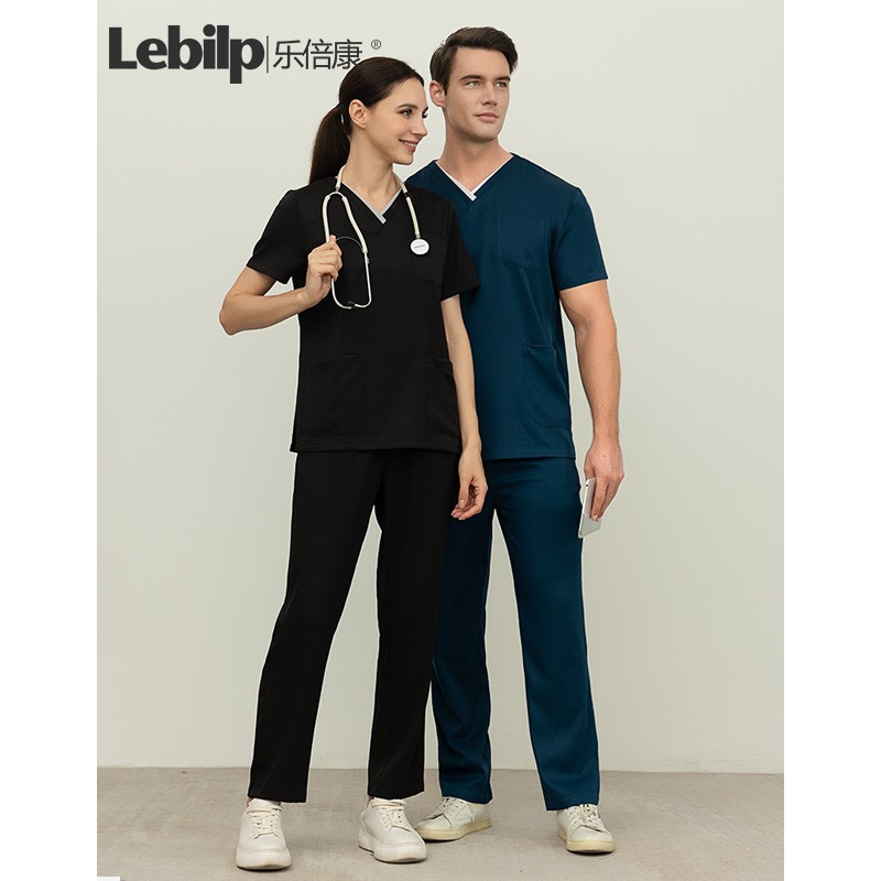 乐倍康新款洗手衣医院内穿衣男女款长短袖手术服医生护士刷手衣