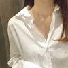 handsome Minimalist style the republic of korea temperament Simplicity Pellet have cash less than that is registered in the accounts Necklace Clavicle chain chic Wind choker081