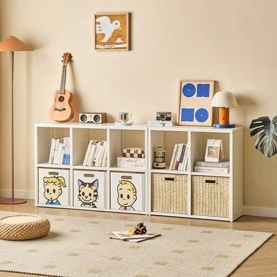 零甲醛钢制格子柜八格柜