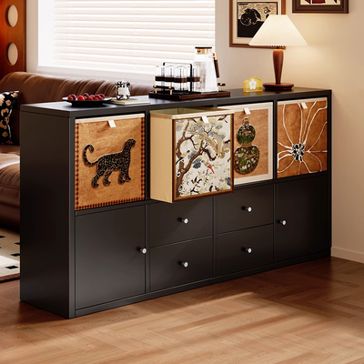 多巴胺彩色格子柜儿童书架