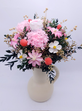 进口奥斯汀永生花干花花束