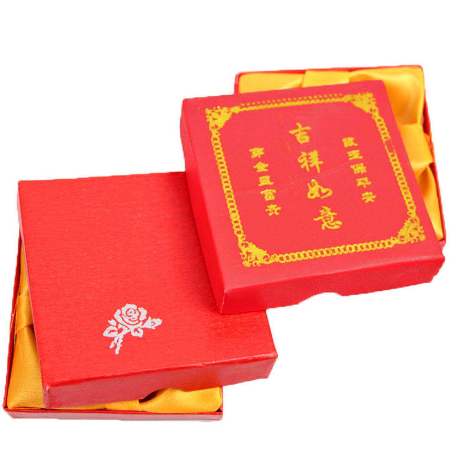 红色纸盒手镯盒手链盒一枝花玫瑰花手镯饰品包装盒厂家礼盒首饰盒