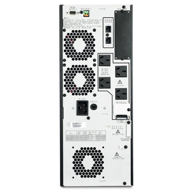 促SRC1000UXICH 1KVA 800W长延时UPS电源外接电池主机 DC96V