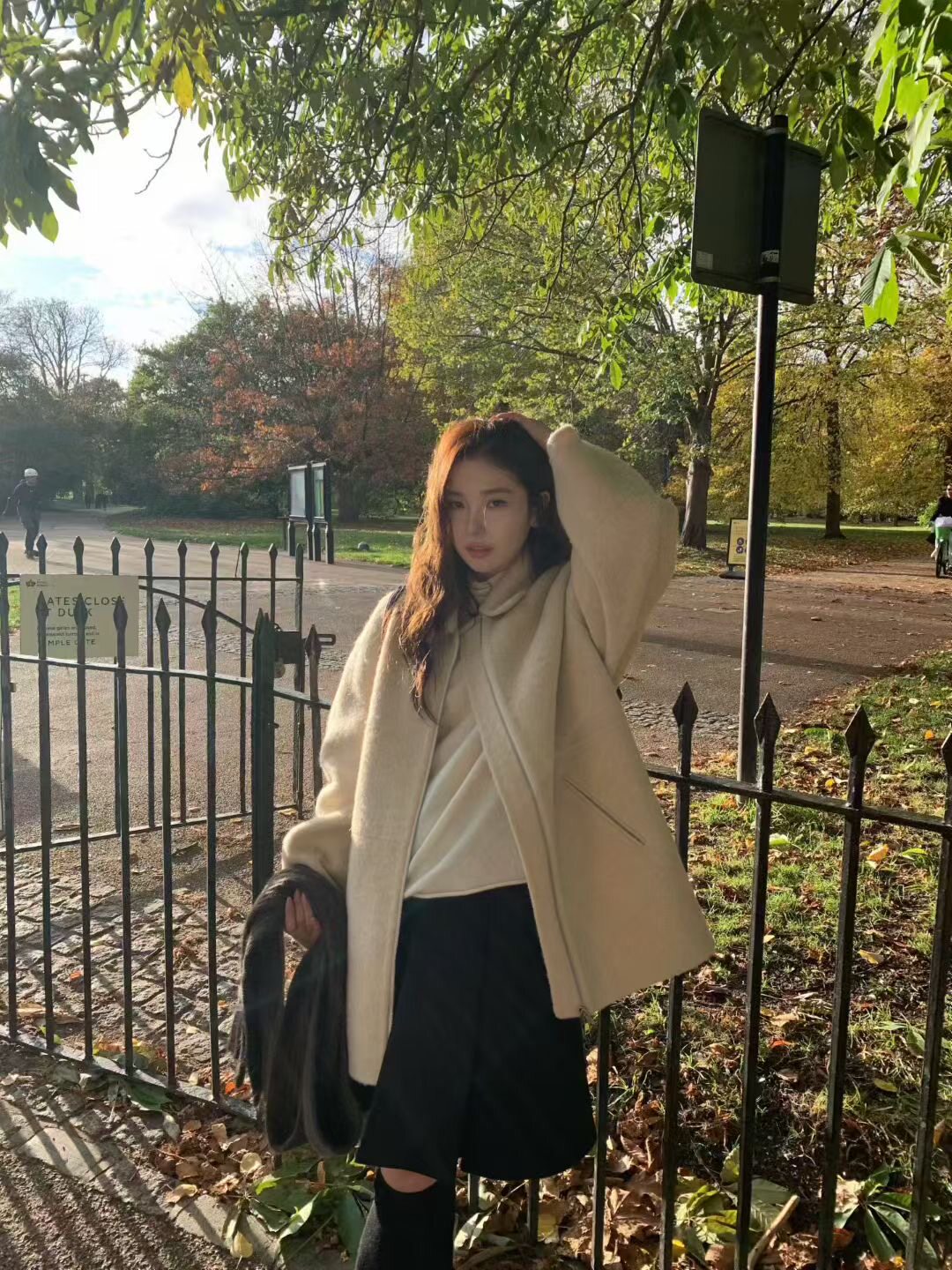 Korean wool zipper coat - Taobao product photo 2