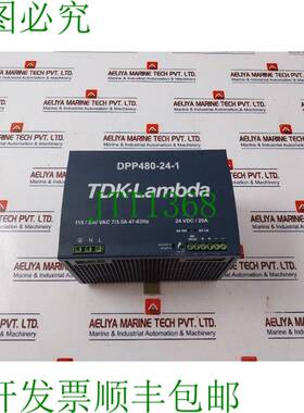 原装供应TDK-Lambda DPP480-24-1 电源 115/230 VAC 7/3.5A 47-63