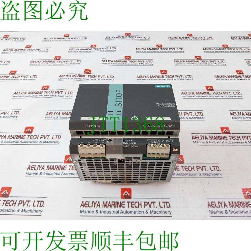 原装供应6EP1 336-3BA00 Sitop Modulo 20A 1/2 Ph Alimentazione