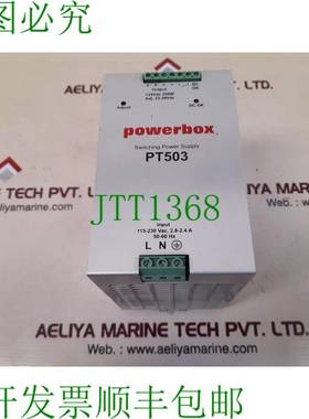 原装供应Powerbox PT503 开关电源 115-230Vac 2.8-2.4A 50-60Hz
