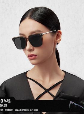 木九十港风墨镜潮流时尚女款大框显脸小太阳眼镜男MJ101SK513