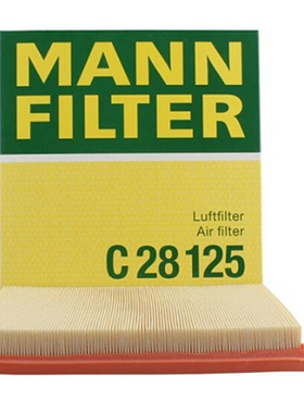 曼牌滤清器空气滤芯C28125