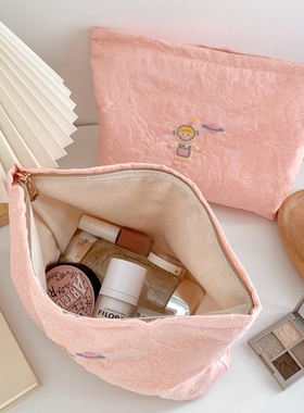 化妆包女便携大容量2026新款化妆品收纳袋可爱内胆证件整理洗漱包