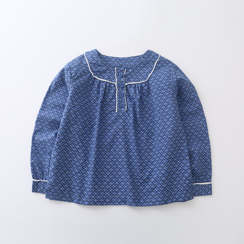 Chemise fille MEJR à manche longue - Ref 2086614 Image 1