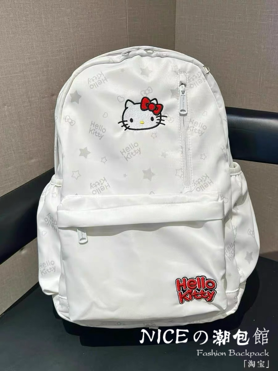 hellokitty双肩包女背包2025新款书包初中生女生高中大学生凯蒂猫