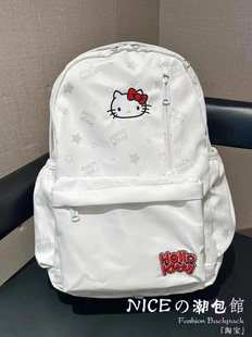 hellokitty双肩包女背包2025新款 书包初中生女生高中大学生凯蒂猫