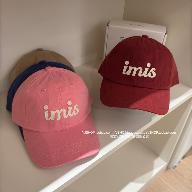 韩版ins字母软顶棒球帽女夏遮阳显脸小加大加深帽子大帽檐鸭舌帽