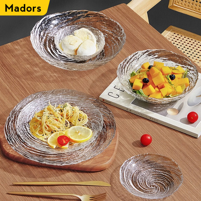 玻璃水果盘家用客厅茶几沙拉碗