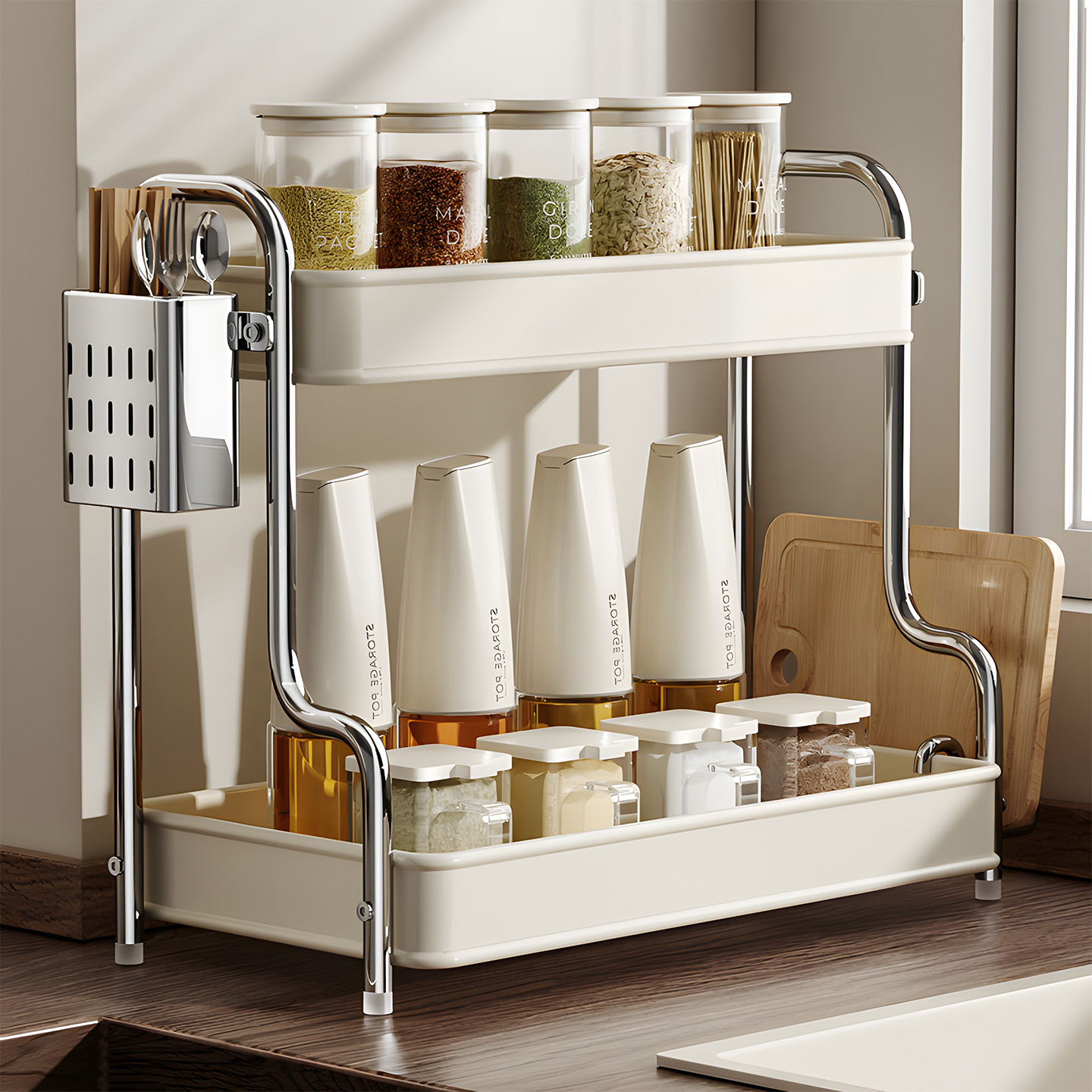 厨房调料品多功能大容量收纳神器