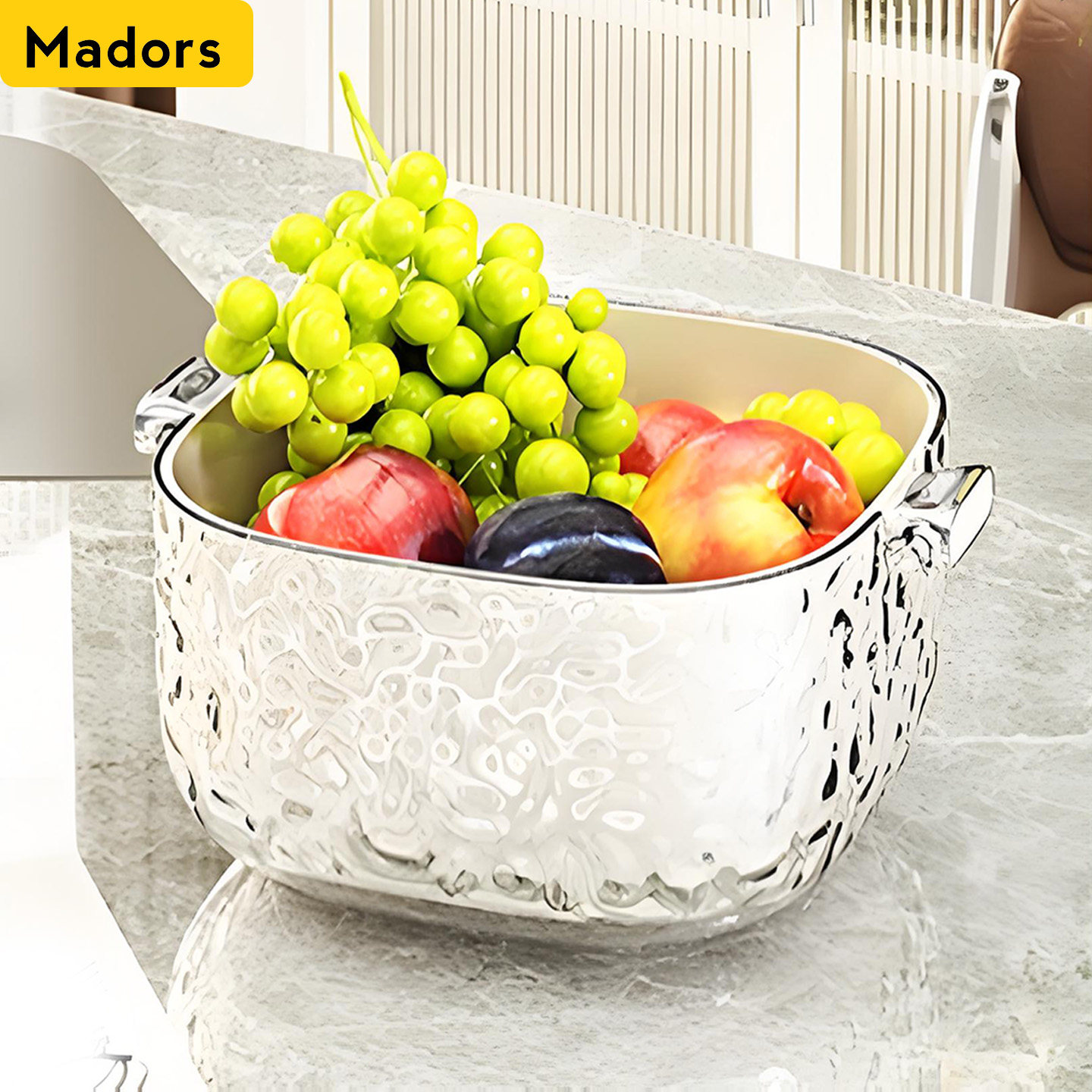 双层沥水篮厨房洗菜盆家用客厅多功能食用级菜盆高档淘菜菜篮子,餐饮具,洗菜盆/沥水篮/漏水筛,淘宝优惠券,粉丝福利购,淘宝优惠卷