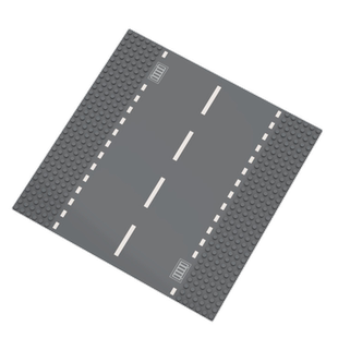 适用乐高小颗粒城市公路底板马路地板 44341 44342 44343 44336