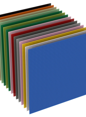 50x50颗粒（40cm*40cm）适用乐高4186a小颗粒底板底座配件地板
