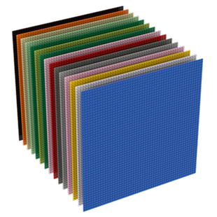 50x50颗粒（40cm*40cm）适用乐高4186a小颗粒底板底座配件地板