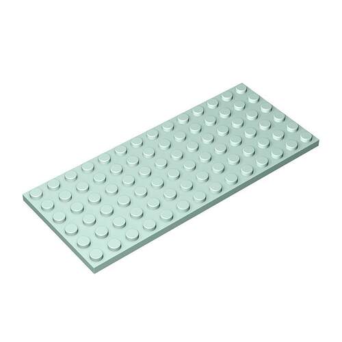 【50g】国产积木颗粒拼插3456MOC零散配件6X14基础板配件底板