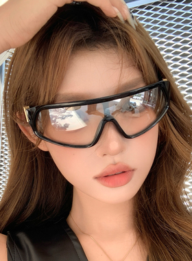 2025新款户外骑行运动水银墨镜女