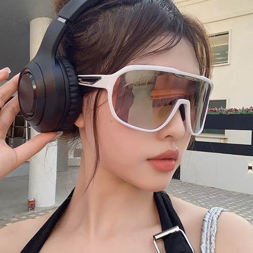 防紫外线小红书骑行眼镜女运动