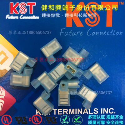 KST健和兴FLDNY2-250A 2-187(5)(8)A 旗形尼龙绝缘端子L型插簧 UL