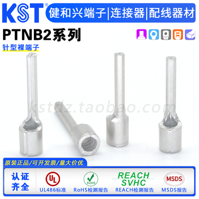 KST健和兴PTNB2针形裸端子UL