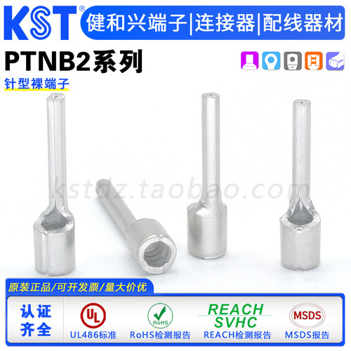 KST健和兴PTNB2针形裸端子UL