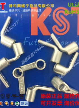 台湾KST健和兴端子 PTNB10-12-90D 直角弯头 10平方针形端子 环保