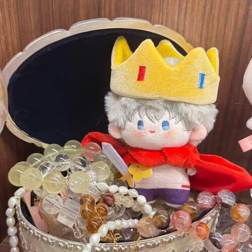 10cm国王保卫战棉花娃娃可爱娃衣衣服星体高颜值套装换装哭娃衣服