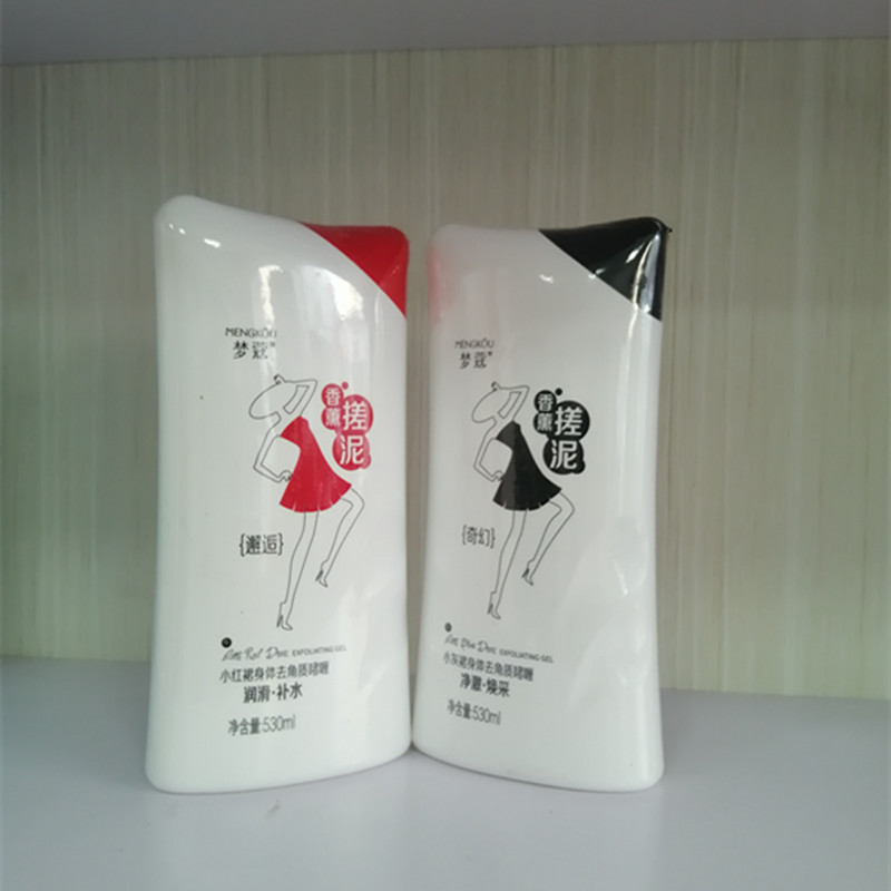 梦蔻身体去角质啫喱530ml润滑补水香薰搓泥清洁男女四季通用