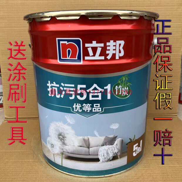 立邦竹炭抗污净味五合一