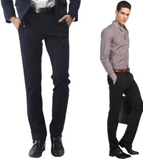 2026闲裤弹性舒适时尚男士青年商务韩版弹力长裤子潮流