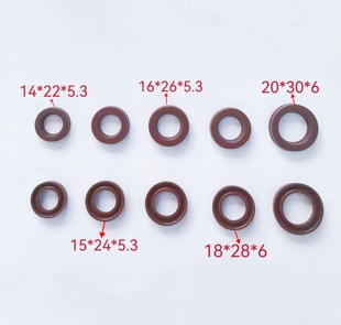 夹布主副水封高压清洗机夹布水封高压泵柱塞耐压夹布水封配件