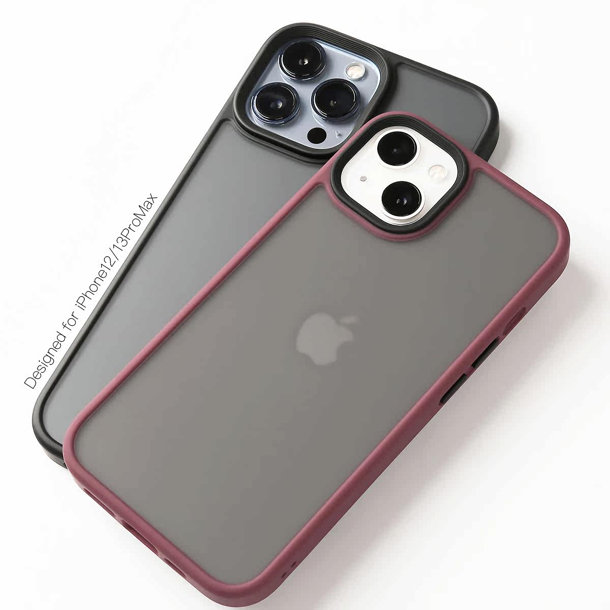 适用苹果14手机壳iPhone13ProMax全包磨砂硅胶12软边简约防摔男女