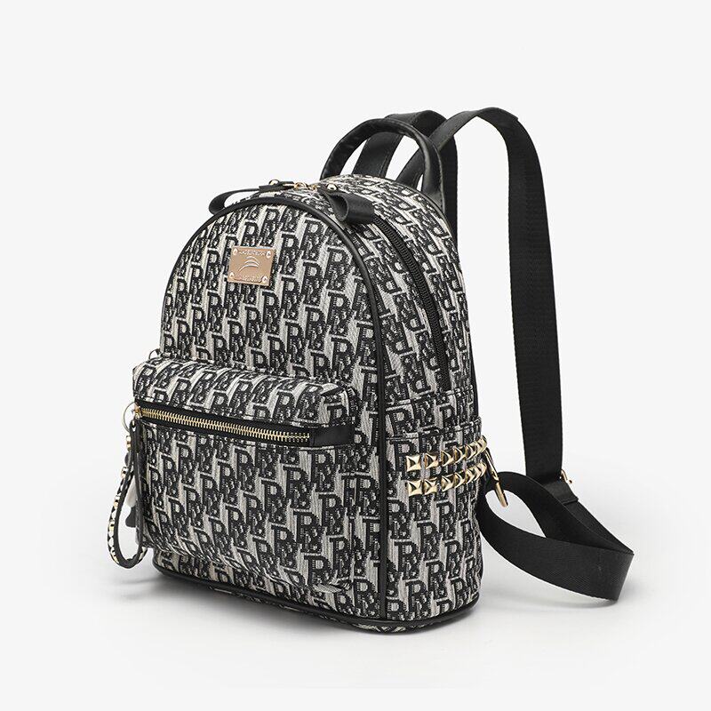 BACKPACK WOMENS SMALL BAG SUMMER 2024 NEW FASHION VERSATILE CASUAL STUDENT SCHOOLBAG SOFT LEATHER 2023 BACKPACK WOMENS BACKPACK