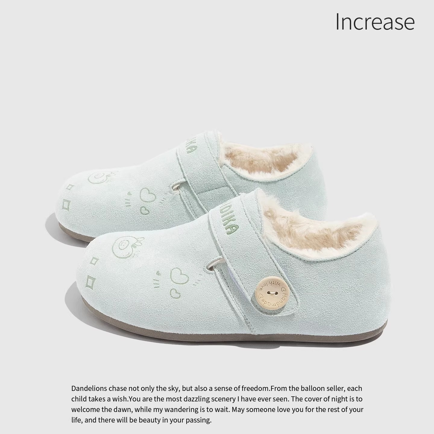 一脚蹬勃肯鞋女款2025新款加绒女鞋爆款百搭薄底加厚棉鞋休闲板鞋