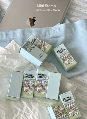 pupuhome小猫pupu日常生活手帐素材可爱光敏印章原创打卡印章学生