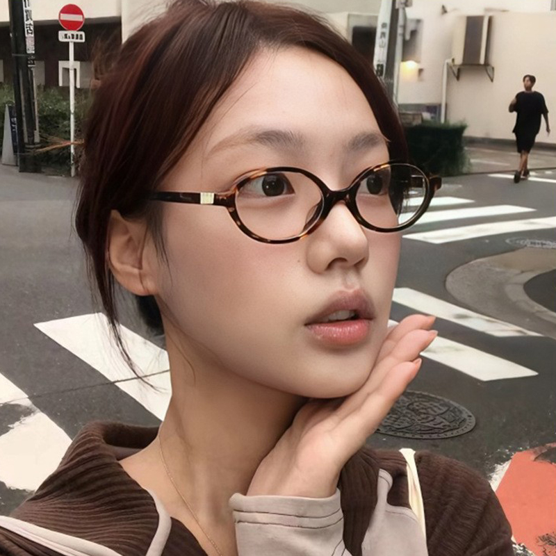 小框防蓝光眼镜平光防辐射时尚网红个性眼镜高级气质近视眼镜框架