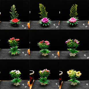 酒店菜品摆盘装饰花草点缀冷菜明档餐饮意境小摆件盘饰摆盘小花