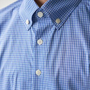Liberty Kostume miu系蓝格子 衬衫长袖宽松百搭男女情侣