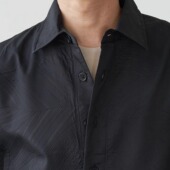 Kostume 褶皱不规则宽松休闲长袖 秋冬春季 Liberty 衬衫 男女