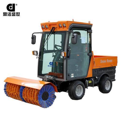 鼎世商用驾驶式扫雪机工厂小区物业学校公园扫雪清雪车DJ925